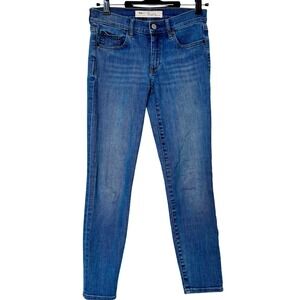 Gap Indigo Blue Petite Stretch Denim Ankle Jeans – '1969 True Skinny', Sz 26P